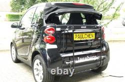 Paulchen First Class Pour Smart 451 Fortwo Cabrio Porte-Vélos