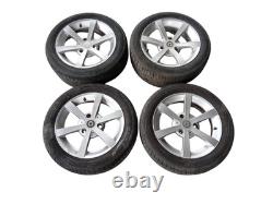 SMART ForTwo Cabrio W451 07-15 Jantes Alliage 15 Grises 4x 3 Trous