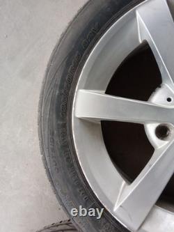 SMART ForTwo Cabrio W451 07-15 Jantes Alliage 15 Grises 4x 3 Trous