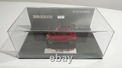 SMART Fortwo Brabus Ultimate 120 Cabriolet Rouge Minichamps 1/43