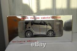 Smart Fortwo Cabrio Brabus Silver Kyosho 0017769 Comme Neuve