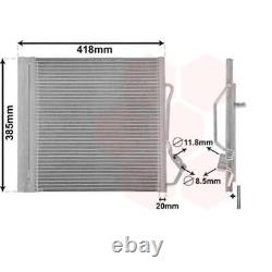 VAN WEZEL Condensateur Climatisation pour Smart Fortwo Coupé 450 City-Coupe