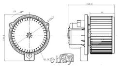Ventilateur D'Intérieur Pour SMART CABRIO CITY-COUPE CROSSBLADE FORTWO