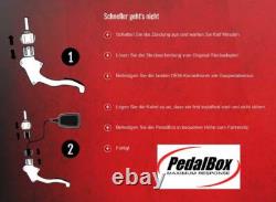 Villes Pedalbox pour Smart Fortwo Cabrio (451) 2007- 1.0 Brabus (451.433), 98PS /
