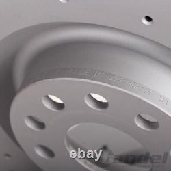 ZIMMERMANN Sport Disques + Revêtements Avant Convient pour Smart 450 452 Fortwo